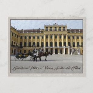 Carte Postale Schönbrunn Palace à Vienna