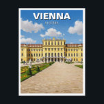 Carte Postale Schönbrunn Palace Vienne Autriche Voyage<br><div class="desc">Le château de Schönbrunn, situé à Vienne, en Autriche, est l’un des monuments baroques les plus magnifiques d’Europe et un symbole de la grandeur de la dynastie des Habsbourg. Construit au XVIIe siècle comme pavillon de chasse, il fut transformé en résidence d'été somptueuse pour l'impératrice Maria Theresa. Avec sa façade...</div>