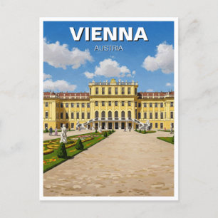 Carte Postale Schönbrunn Palace Vienne Autriche Voyage