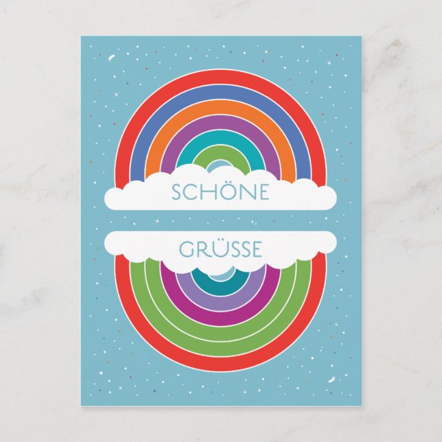 Carte Postale Schöne Grüße (Devant)