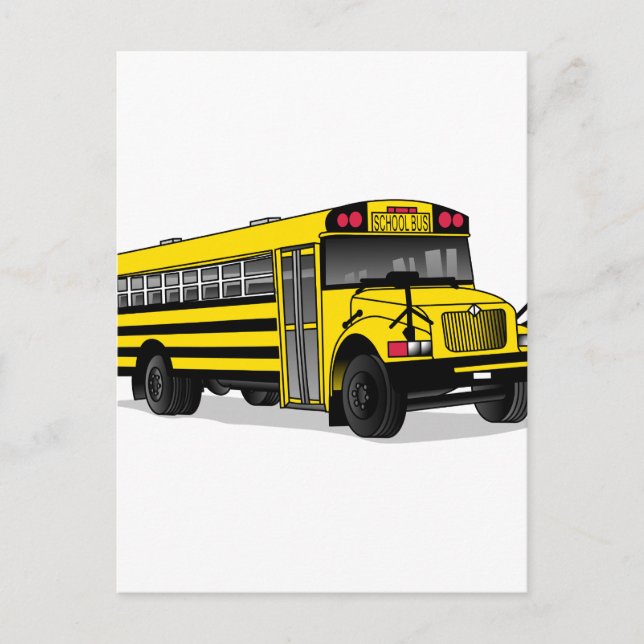 Carte Postale School Bus (Devant)