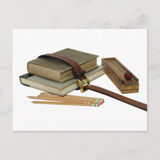 Carte Postale SchoolBooksPencils071709