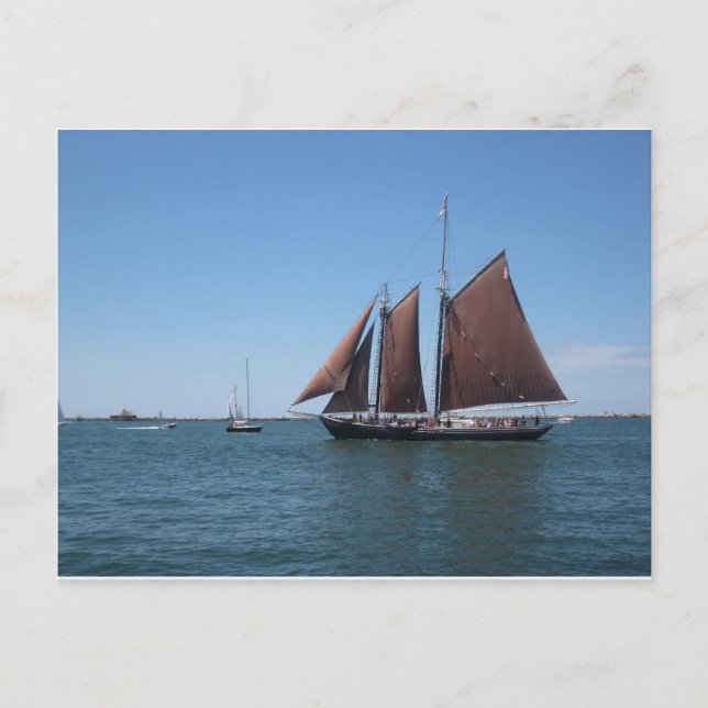Carte Postale Schooner (Devant)