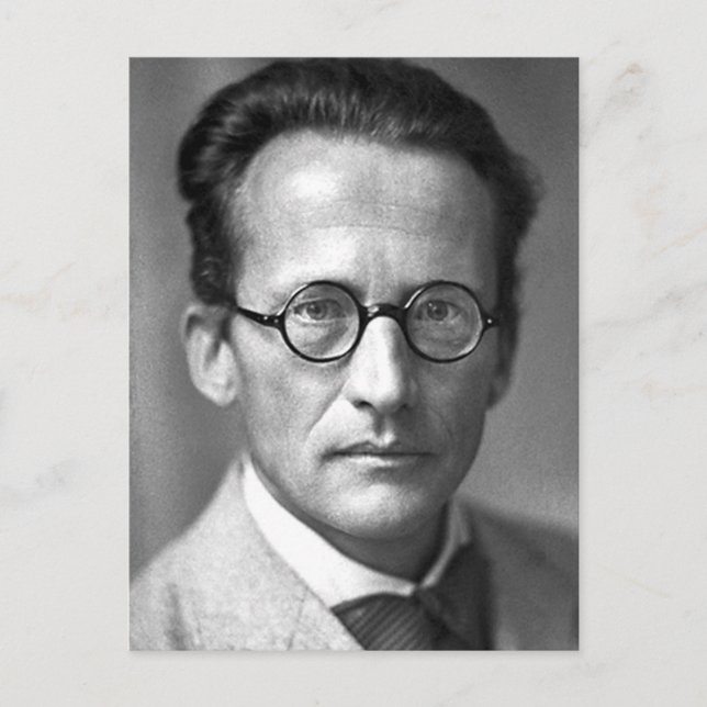 Carte Postale schrodinger (Devant)