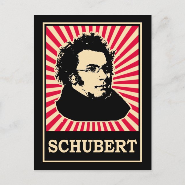 Carte Postale Schubert (Devant)