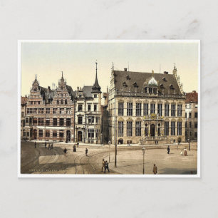 Carte Postale Schutting, Brême, Allemagne rare Photochrom