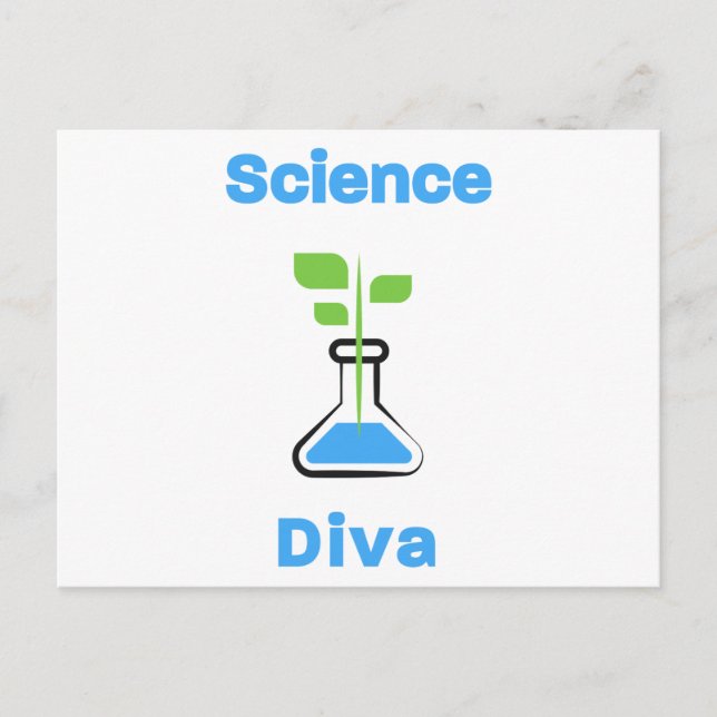 Carte Postale Science ( Biologie ) Diva (Devant)