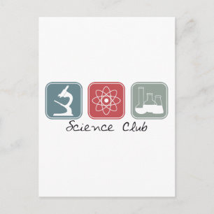 Carte Postale Science Club (Carré)