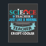 Carte Postale Science Enseignant Chimie Biologie Magnet Test Tub<br><div class="desc">Grand T-shirt drôle pour les enseignants,  les scientifiques ou les chimistes qui aiment leur travail à l'université,  l'école primaire,  l'école secondaire,  l'école secondaire ou la grammaire.</div>