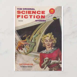 Carte Postale science-fiction originale 4