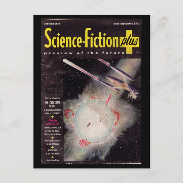 Carte Postale Science Fiction Plus 1953-10_Pulp Art (Devant)