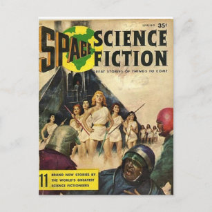 Carte Postale Science-fiction spatiale 1