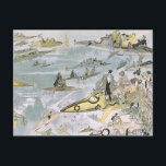 Carte Postale Science-Fiction vintage Voitures futuristes, Taxi<br><div class="desc">Illustration vintage Steampunk victorien Science Fiction futuriste voyage et de transport image. Des taxis aérodynamiques volants et des voitures à vapeur punk emmènent les clients vers un café restaurant voisin dans le ciel d'une ville à partir du futur. Un classique les années 50 rétro de la bande dessinée sci fi...</div>