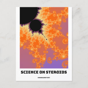 Carte Postale Science Sur Les Stéroïdes Mandelbrot Fractal