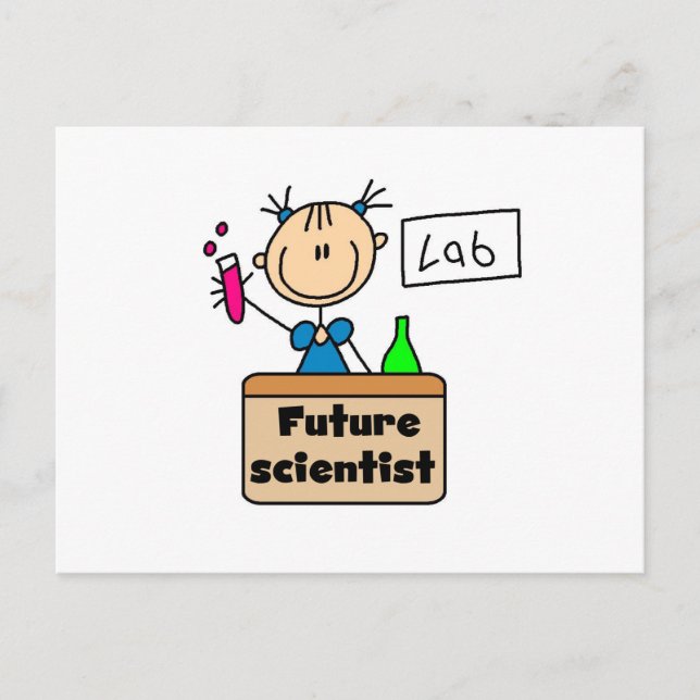 Carte Postale Scientifique du futur (Devant)