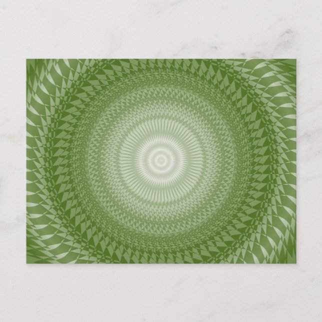 Carte Postale Scies Mandala en tribaux (Devant)