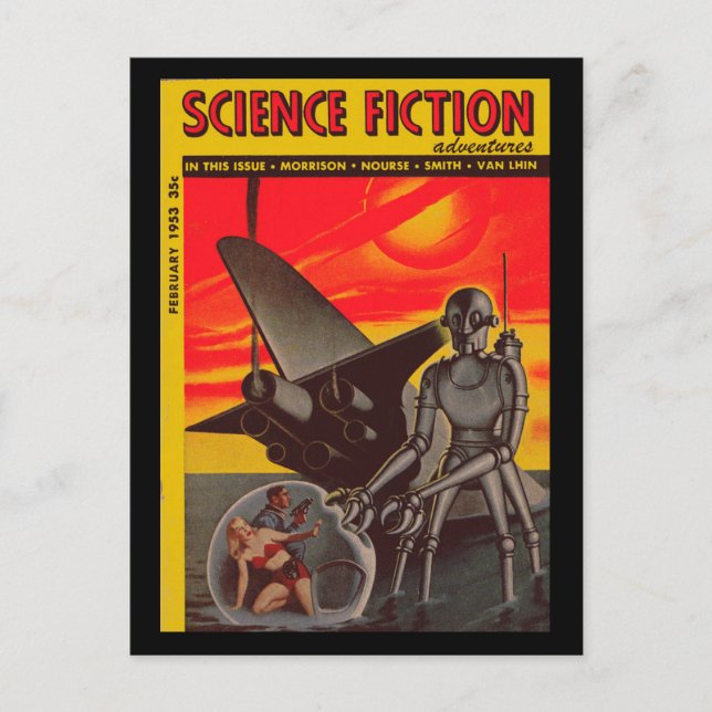 Carte Postale SciFictPulp.09_Pulp Art (Devant)