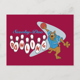 Carte Postale Scooby-Doo Bowling