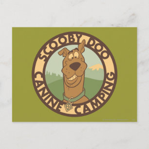 Carte Postale Scooby-Doo "Canine Camping"