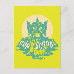 Carte Postale Scooby-Doo   Courez Scoob !