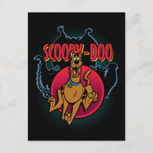 Carte Postale Scooby-Doo Courir À Partir De Ghosts Graphic