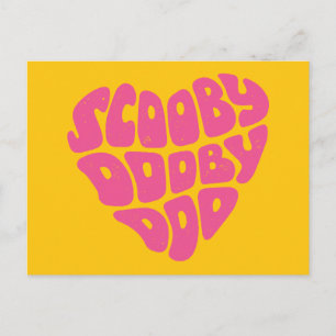 Carte Postale Scooby Doo Doo Heart
