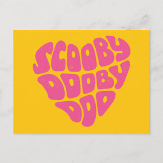 Carte Postale Scooby Doo Doo Heart
