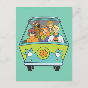 Carte Postale Scooby-Doo & Gang Mystery Machine