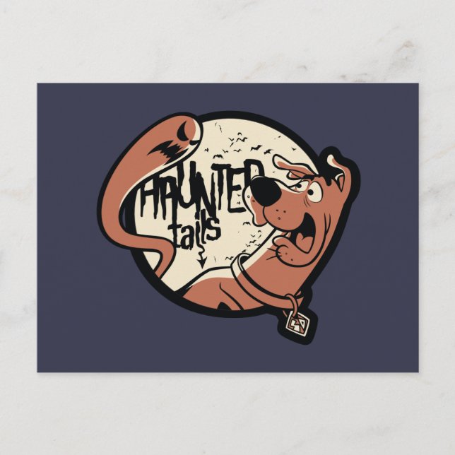 Carte Postale Scooby-Doo "Haunted Tails" (Devant)