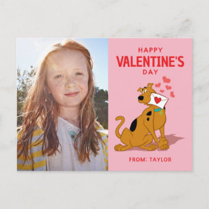 Carte Postale Scooby-Doo - Holding Valentine