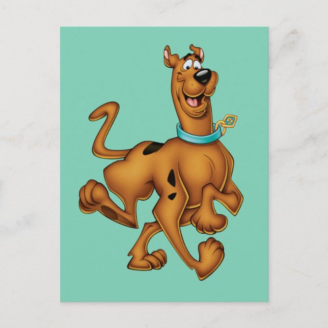 Carte Postale Scooby-Doo Joyeuse Marche (Devant)
