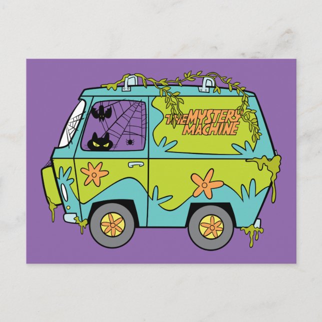 Carte Postale Scooby-Doo | La Machine Mystère (Devant)