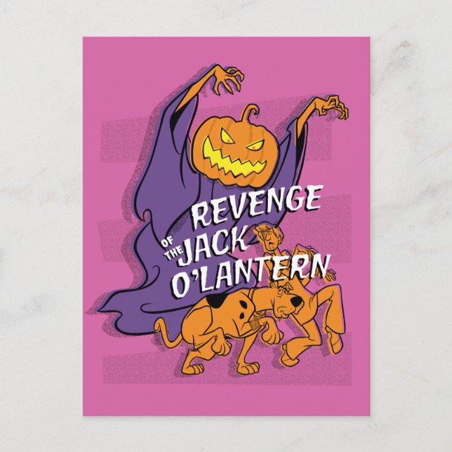 Carte Postale Scooby-Doo | Revenge de la Lanterne Jack O' (Devant)