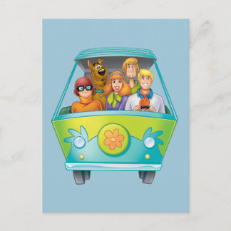 Carte Postale Scooby-Doo & The Gang Mystery Machine Airbrush