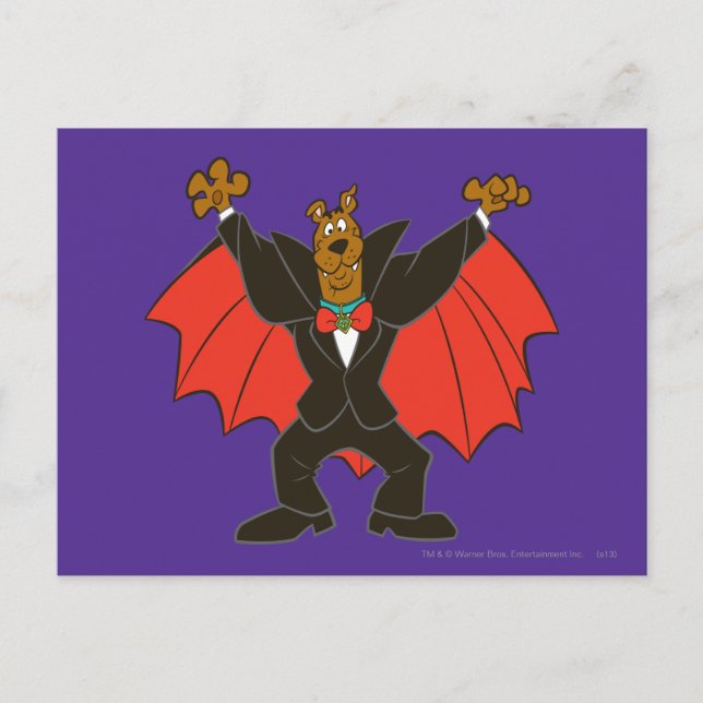 Carte Postale Scooby Dracula (Devant)