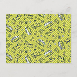 Carte Postale Scooby Snacks Galore Checker Motif
