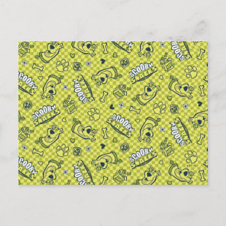 Carte Postale Scooby Snacks Galore Checker Motif