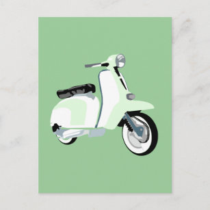 Carte Postale Scooter