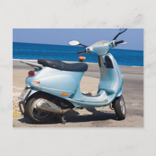 Carte Postale Scooter Sur La Plage   Ephèse, Turquie