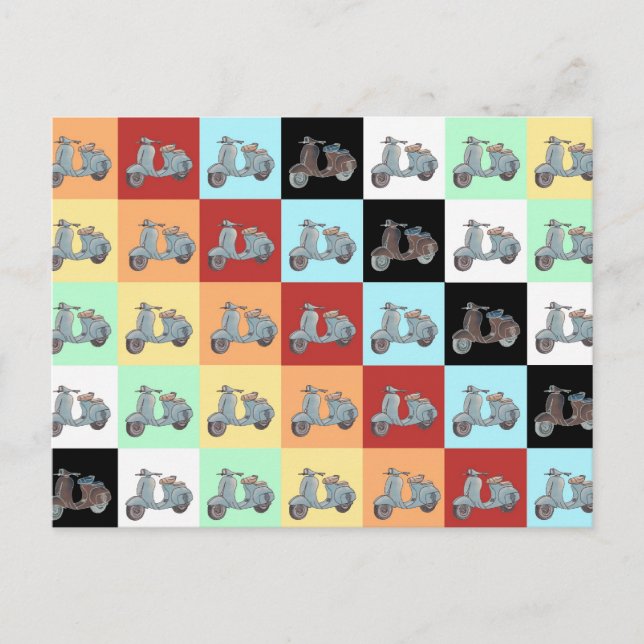 Carte postale Scooters (Devant)