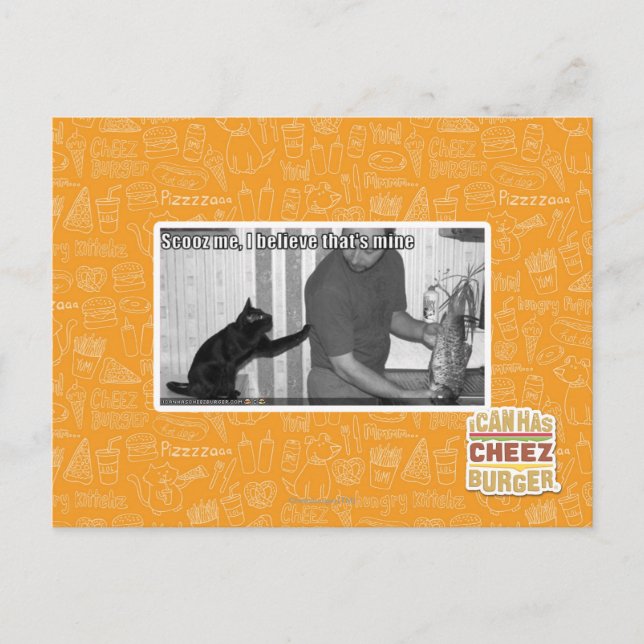 Carte Postale Scooz me, I believe that's mine (Devant)