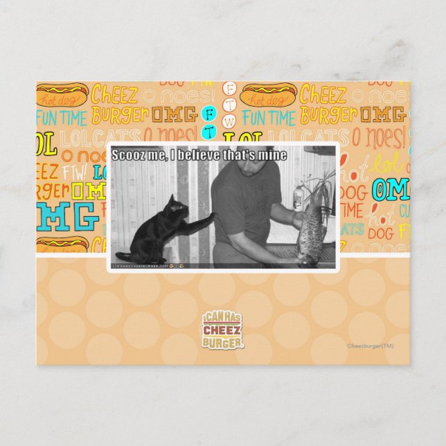 Carte Postale Scooz moi, je crois que c'est le mien (Devant)