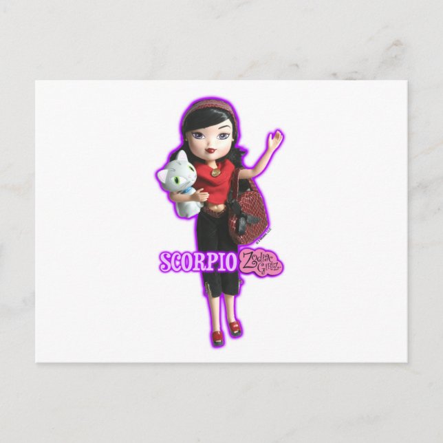 Carte postale Scorpio (Devant)