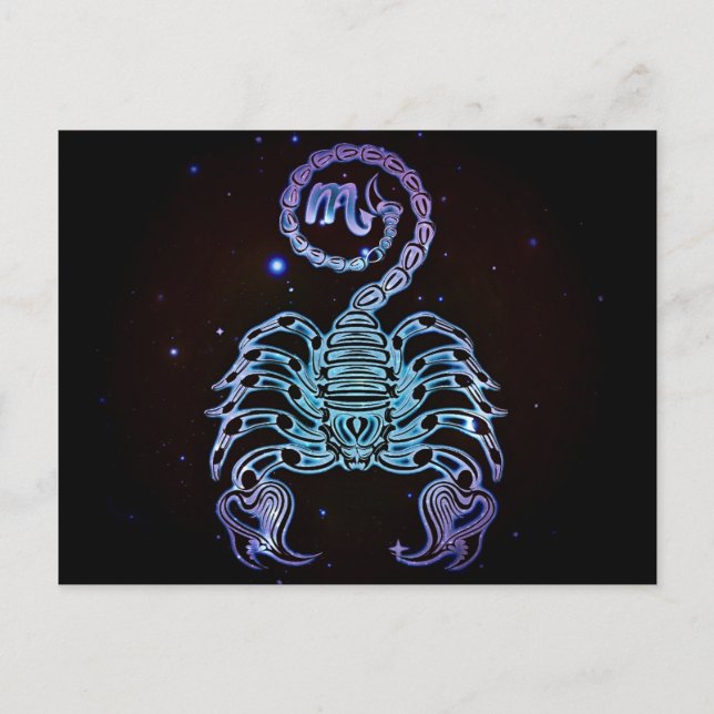 Carte Postale Scorpio (Devant)