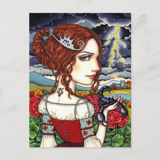 Carte Postale Scorpio (Devant)