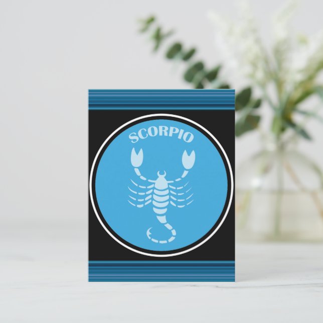 Carte postale Scorpion (Debout devant)