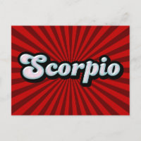 Scorpion rétro Zodiac