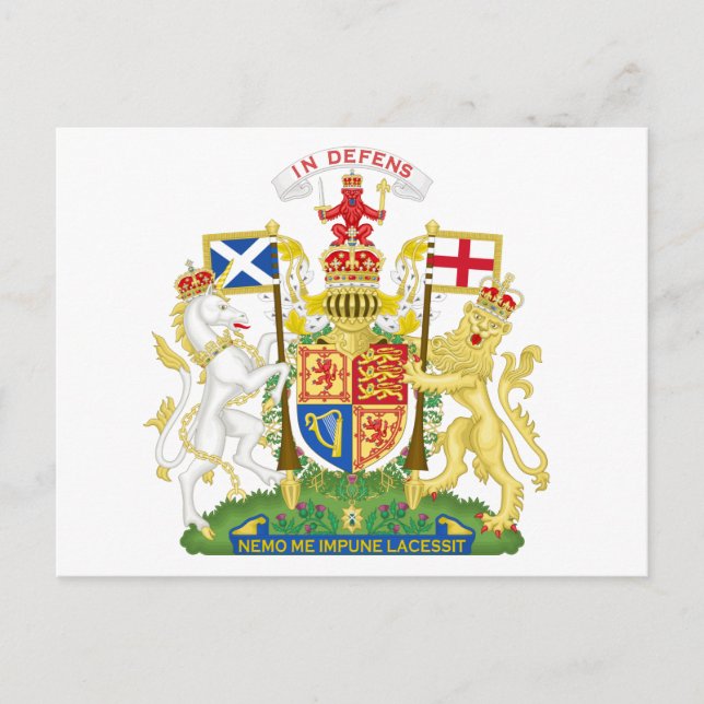 Carte postale Scotland Coat Arms (Devant)