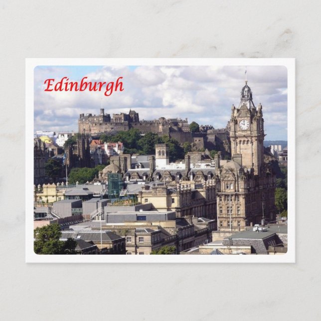 Carte Postale Scotland - Edinburgh - (Devant)