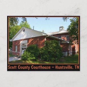 Carte Postale Scott County Courthouse - Huntsville, TN